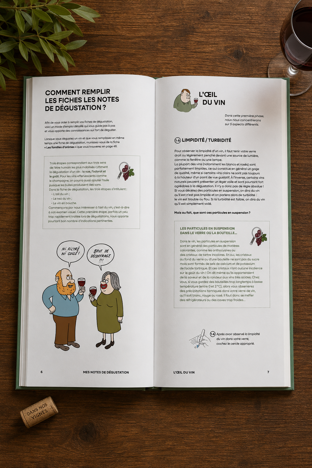 Grand livre de dégustation(s)
